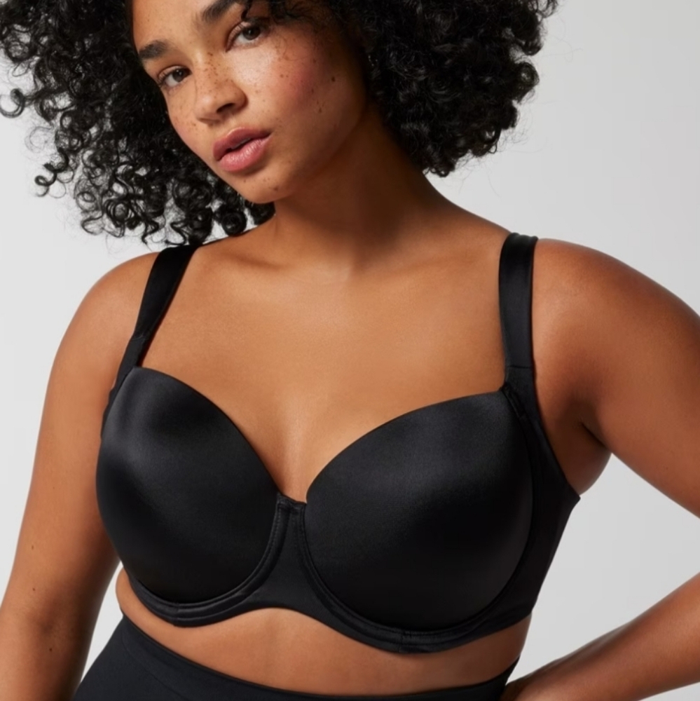 NWT Soma Black Stunning Support Smooth Full Coverage 38G